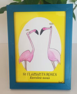 51. flamants envolez nous cadre