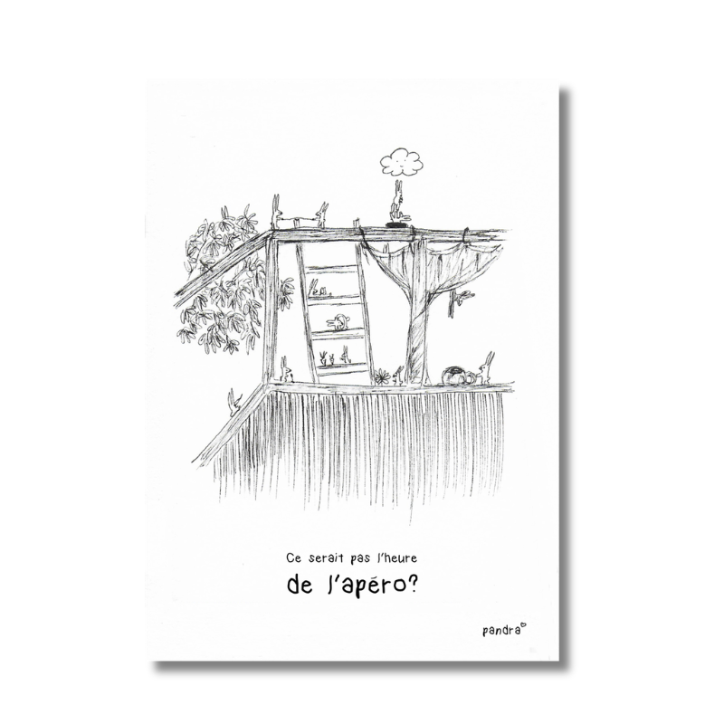 Carte L'heure de l'apéro