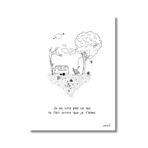 Carte Croire que je t'aime