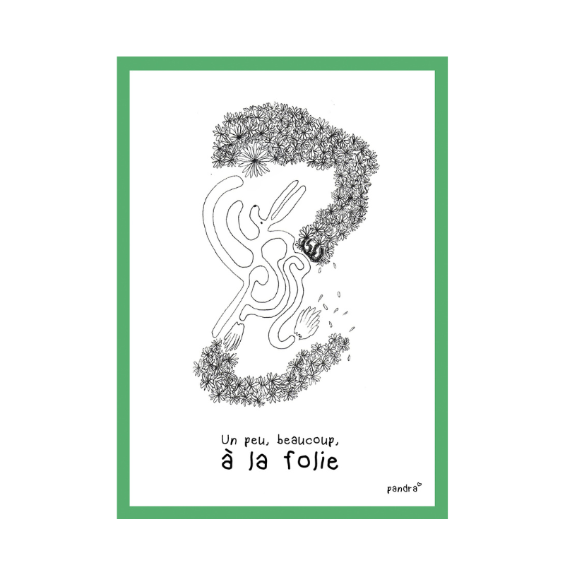 Carte Un peu, beaucoup, à la folie