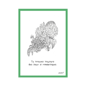 Carte Des lieux si romantiques