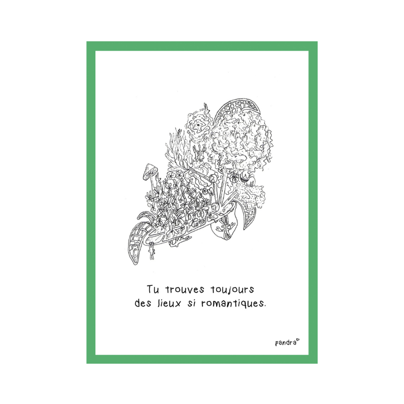 Carte Des lieux si romantiques