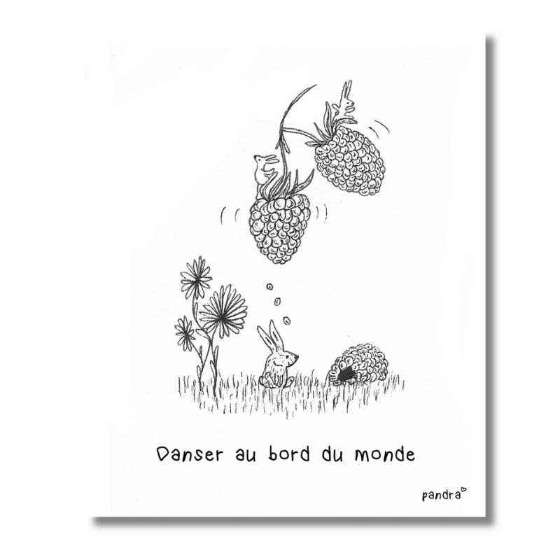 Carte Danser au bord du monde