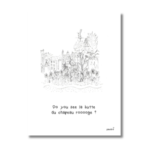 Carte La butte du chapeau rooooge