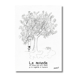 Carte Le monde à l'envers