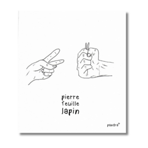 Carte Pierre feuille lapin