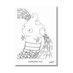 Carte Mushroom Love