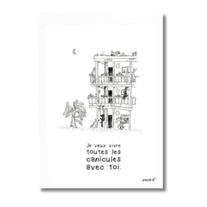 Carte Vivre toutes les canicules avec toi