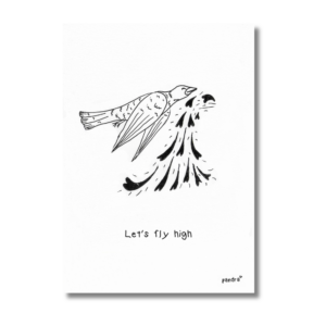 Carte Let's fly high
