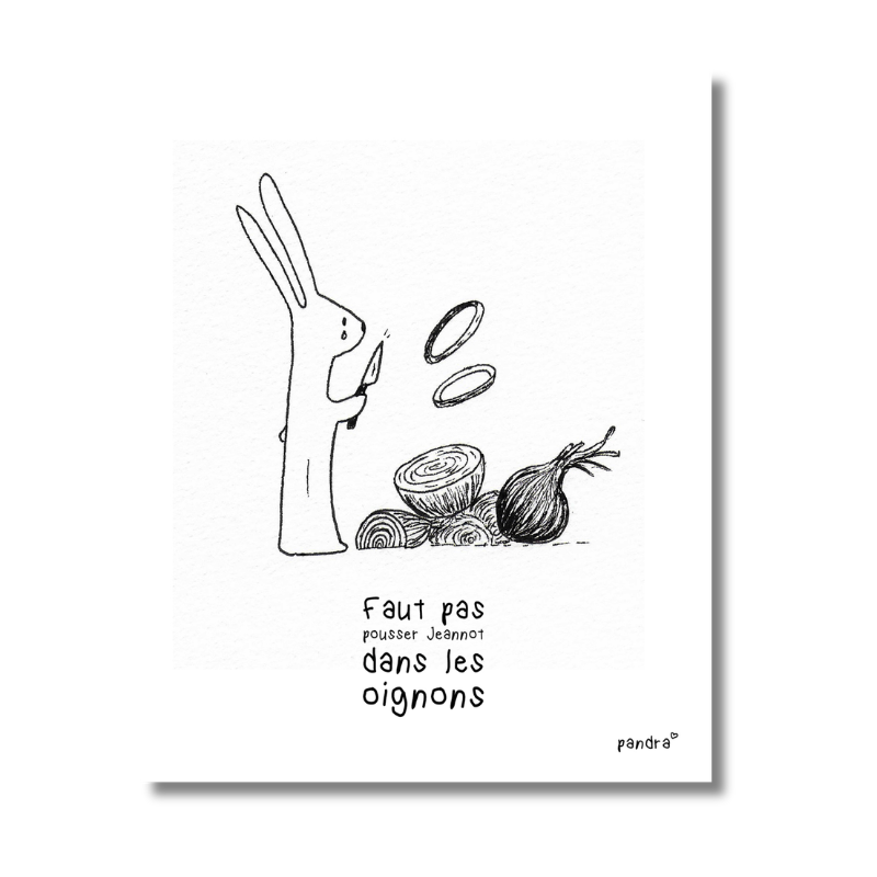 Carte Faut pas pousser