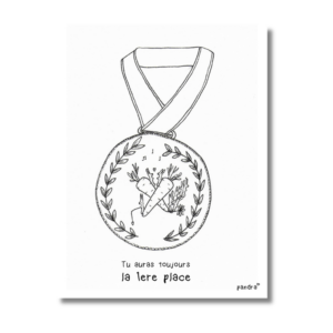 Carte Toujours la 1ere place