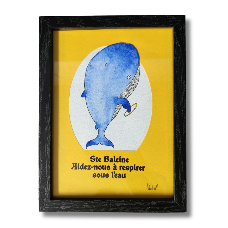 Ste Baleine : Aidez-nous à respirer sous l'eau